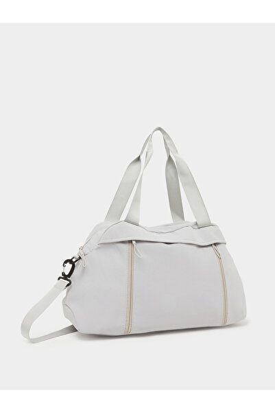 Styli Zip Detail Gym Bag with Removable Shoulder Strap