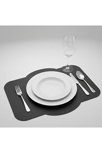 Grand Fine Art 2 Pieces Leather Rectangular American Service 33X44 cm Symmetrical Patterns Series 117