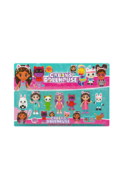 Dreamworks Deluxe Set of Thematic Figurines for Children – 8 Colorful Characters, Creative Play Collection