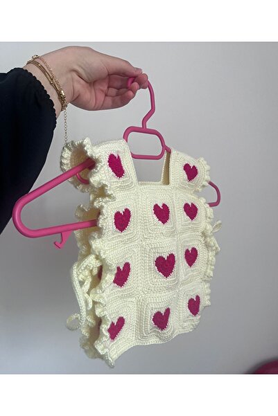 diğerr1 Heart Girl Speckled Tunic