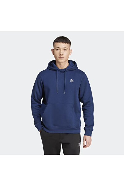 adidas Ανδρικό Φούτερ με Κουκούλα Trefoil Essentials