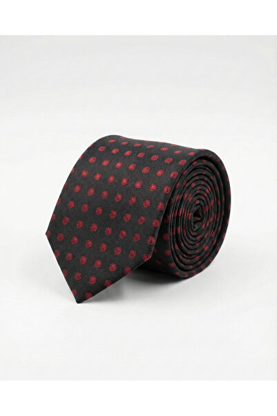 Elegante Cravatte Polka Dot Patterned Tie and Pocket Square - Special Boxed