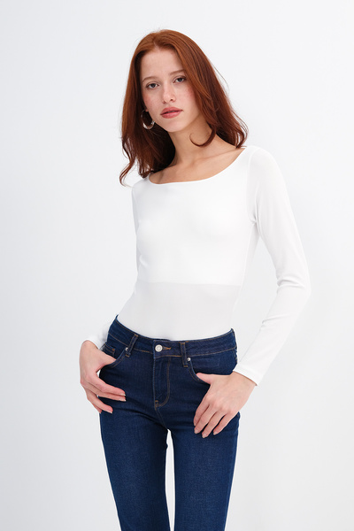 Addax Μακρυμάνικο κορμάκι Z2605