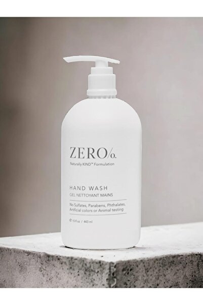 ZERO غسول اليدين الطبيعي اللطيف 443 مل 15 أونصة سائلة
