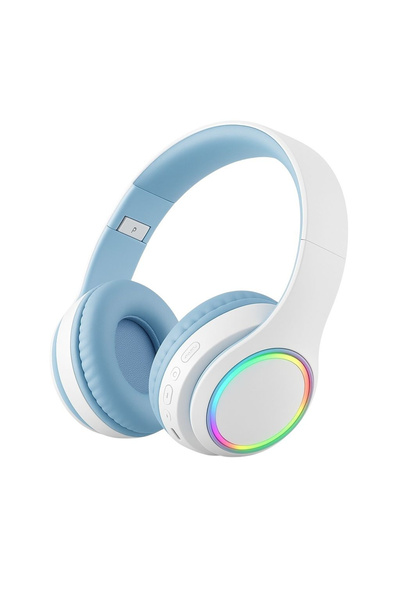 BaoBao Wireless Headphones Bluetooth 5.3 RGB Hi-Res Audio – Autonomy 40h Microphone