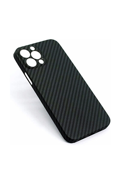 Apple Кейс Kevlar за iPhone 13 Pro Max, арамидни влакна, ултратънък, черен