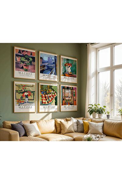 Patika Poster – Matisse Koleksiyon Serisi | Çerçeveli Poster | Modern Sanat D...