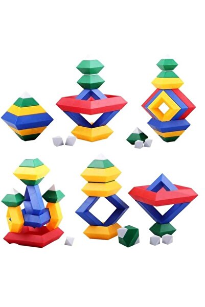 O.M.D Montessori Pyramid Construction Set