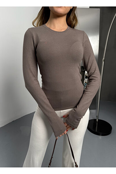 modapark.ist Women's Finger Detailed Bodysuit