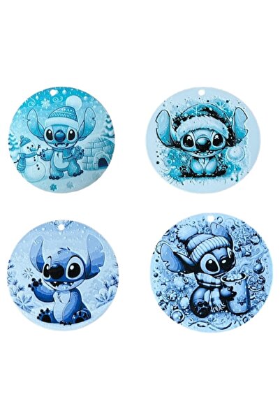 IMALDI PRO Σετ στρογγυλών χριστουγεννιάτικων διακοσμητικών με 3D εκτύπωση - S...