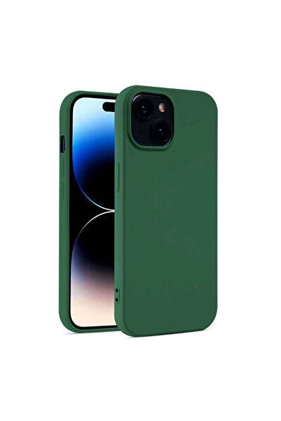 Apple Husa Soft pentru iPhone 12, MicroFiber, TPU, Green
