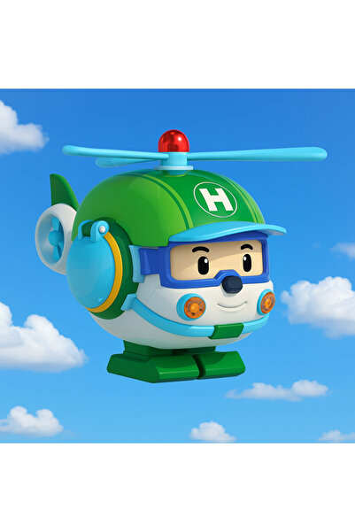 Hüke Trend ROBOCAR POLİ BÜYÜK TRANSFORMİNG ROBOT HELLY