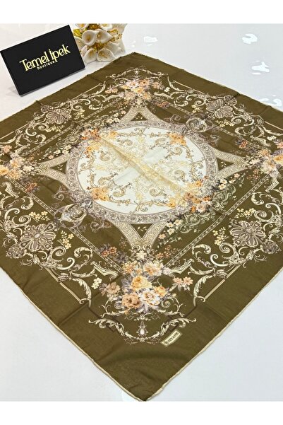 Siyane Шал от памук с ръчно изработени шевове 14