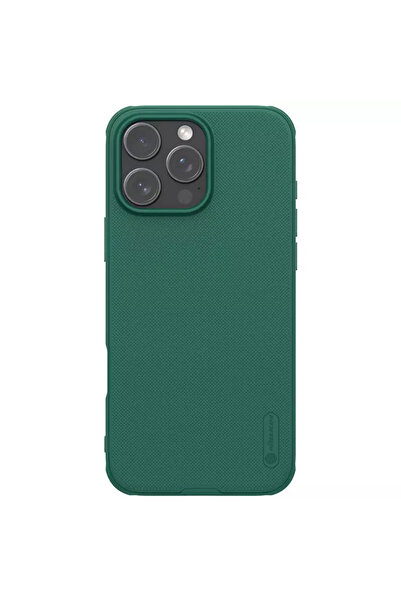 Apple Nillkin Case for iPhone 16 Pro Max, Mata Series, PVC, Dark Green
