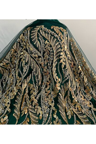 DANTELİSTAN DT 1001.01 YESIL-GOLD