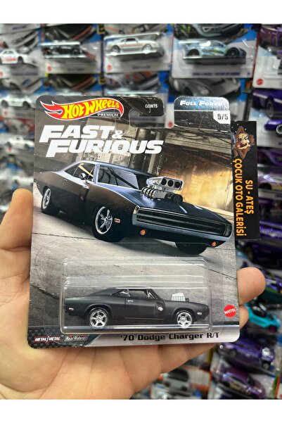 HOT WHEELS ‘70 Dodge Charger R/T (1.64 Premıum nadir)