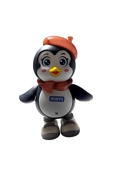 OEM Музикален пингвин Хупи, 21 см, многоцветен, звуци и светлини, пластмасов,...