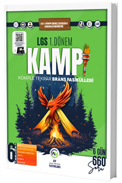 Av Akıllı Versiyon Yayınları Av Yayınları 8. Sınıf LGS 1. Dönem Kamp Branş Fasikülleri 2026