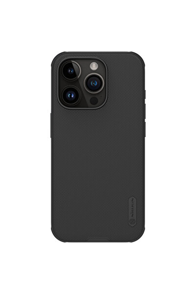 Apple Nillkin Case for iPhone 15 Pro, Mata Series, PVC, Black