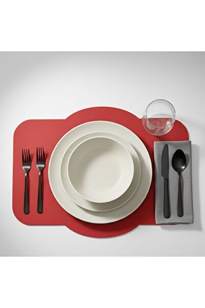 Grand Fine Art 2 Pieces Leather Rectangular American Service 33X44 cm Symmetrical Patterns Series 117