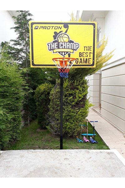 Genel Markalar Tek Direkli Yükseklik Ayarlı Basketbol Potası Basic Model Sabi...