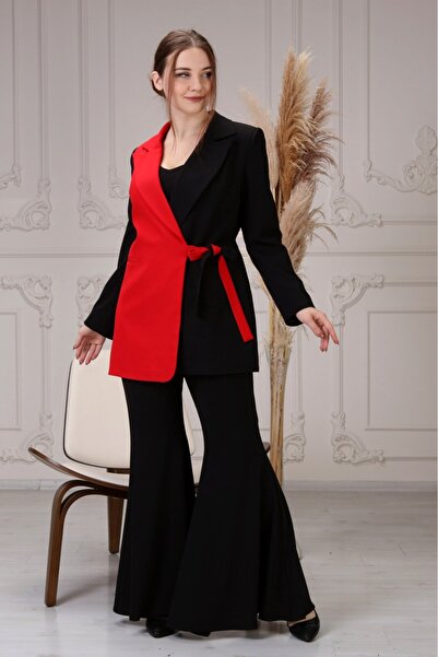 Store IKI RENKLI KLASIK KADIN CEKET