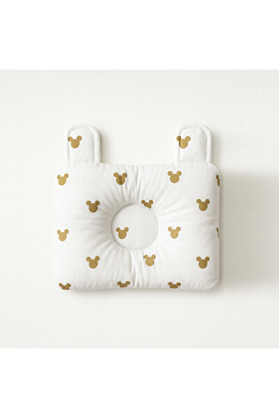 Jaju Baby وسادة رأس ذهبية اللون لحديثي الولادة، وسادة داعمة لتشكيل الرأس من ع...