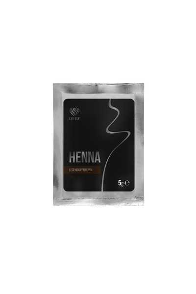 Lovely Henna Pro Eyebrow Dye "Legendary Brown" sachet 5g - Dark Brown