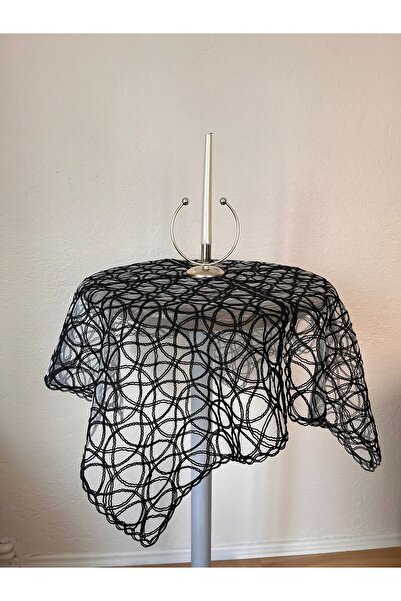 ZESA HOME Fiskos Tablecloth Tulle Laced Dowry Holder