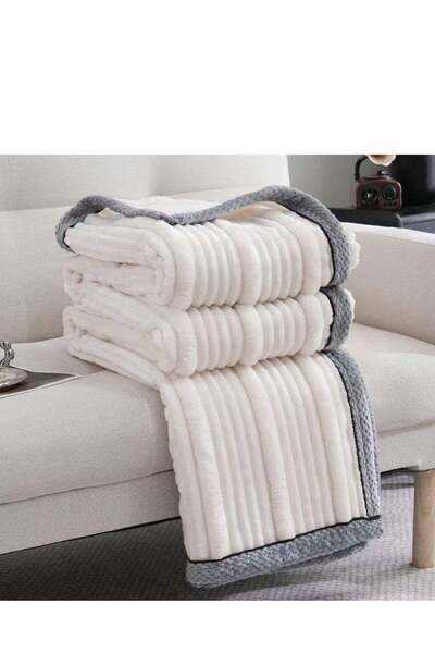 Generic BAIG Magic Plush Drawing Blanket 200x230cm Double Layer Lamb Velvet