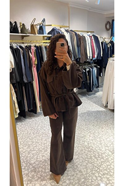 MU&ME BOUTİQUE CEKET JEAN KUŞAKLI