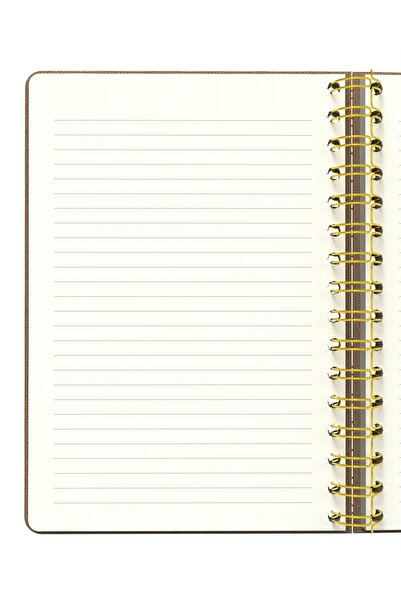 Meli Melek Melimelek Striped Notebook Beige (Cloth Cover) - Ceyda Düvenci