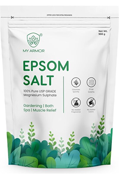 MY ARMOR Epsom Salt Unscented, USP Grade, 900 g