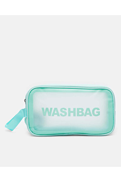 REDTAG Women Mint Wash Bag Cosmetic Pouch