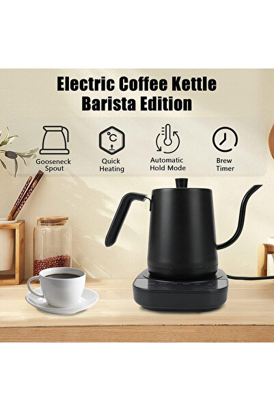 Primo Plus غلاية مياه كهربائية 1000 وات مع التحكم في درجة الحرارة 0.8 لتر،سري...