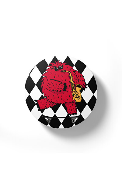 Why Not Ink Set 4 Coastere „Monsters — Play It Loud[er]”- Suport de Pahare