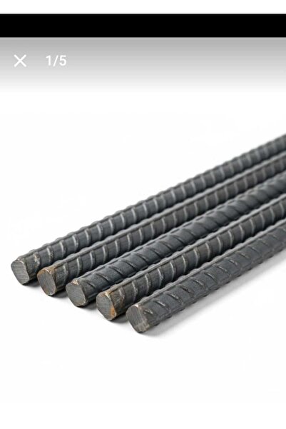 KONSEP 6 Adet 8 mm x 1.5 Metre Demir Çubuk – Kaynaklanabilir Demir Kazık, Bah...