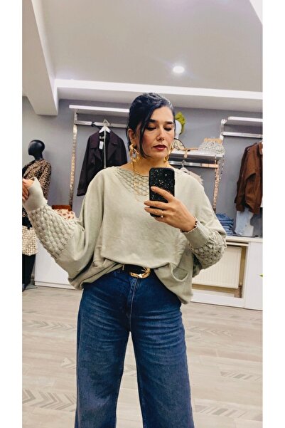 DİVİTİN salaş triko bluz