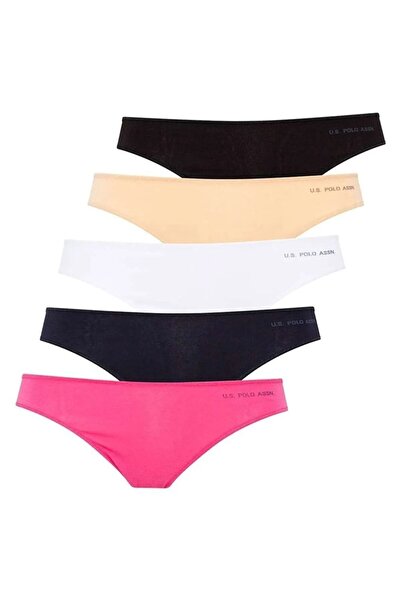 U.S. Polo Assn. 5-Pack Low Waist Briefs, 47% Modal 47% Cotton 6% Elastane