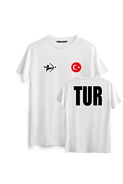 hakuof Archery Printed Cotton T-Shirt Archery T-Shirt