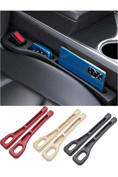 safestore Car Seat Gap Filler Organizer 2-Pack