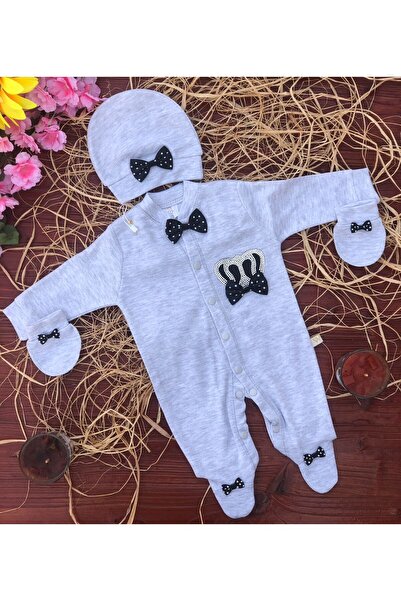 tinitins Stone printed king-queen jumpsuit/girl baby/boy baby