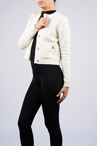monarh Sweater with special buttons and gold metallic accents