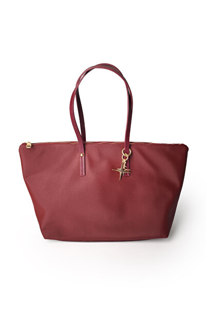 Ecrou T-3010 Large Case Parachute Fabric Bag Burgundy