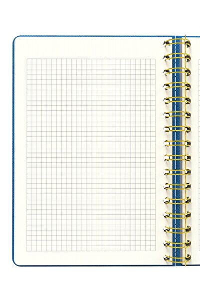 Meli Melek Melimelek Checkered Notebook Purple (Cloth Cover) - Ceyda Düvenci