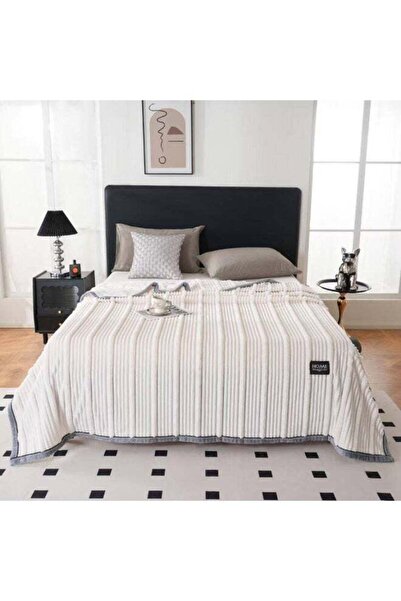 Generic BAIG Luxury Soft Flannel Blanket – Warm & Cozy Double Layer Comfort | 200 x 230 cm