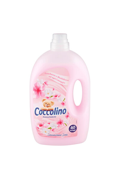 Coccolino Sensazione Seta fabric softener, 3 l, intense and fresh fragrance, 40 washes