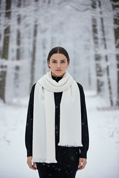 Onur وشاح - منتج جديد، وشاح شتوي ناعم للكتف والرقبة، لون سادة، منتج رائج، متجر أزياء