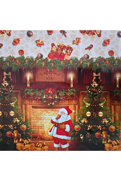 Faria Tablecloth Midox 05, Christmas Pattern, Multicolor, Festive Table Decoration - 140x500 cm