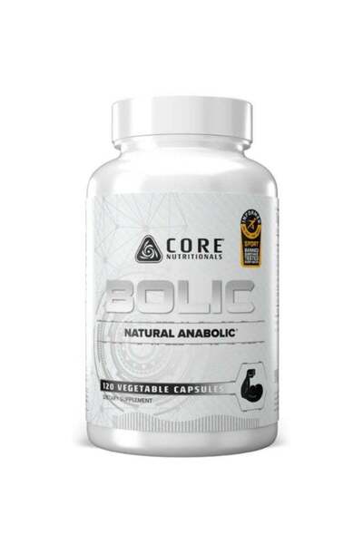 Core Nutritionals BOLIC V2 – Natural Anabolic Muscle Builder, Supports Lean‑Mass, Recovery & Strength - 120 Capsul